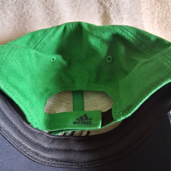 Adidas Men's One Size Green Climalite Adjustable Baseball Cap - Picture 8 of 8